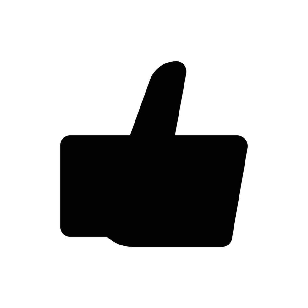 Like, Thumb up Icon vector