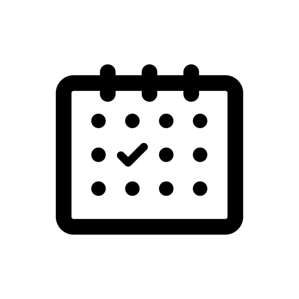 Appointment Schedule Icon vector
