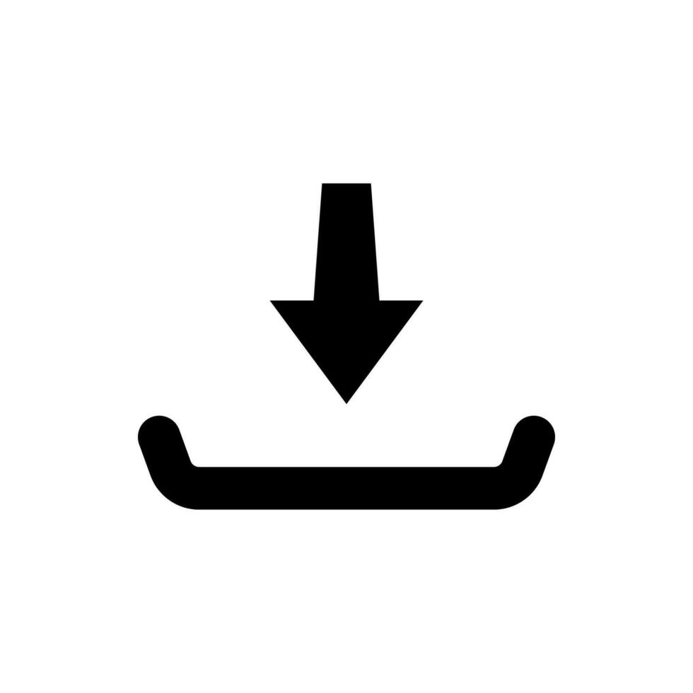 File download icon vector