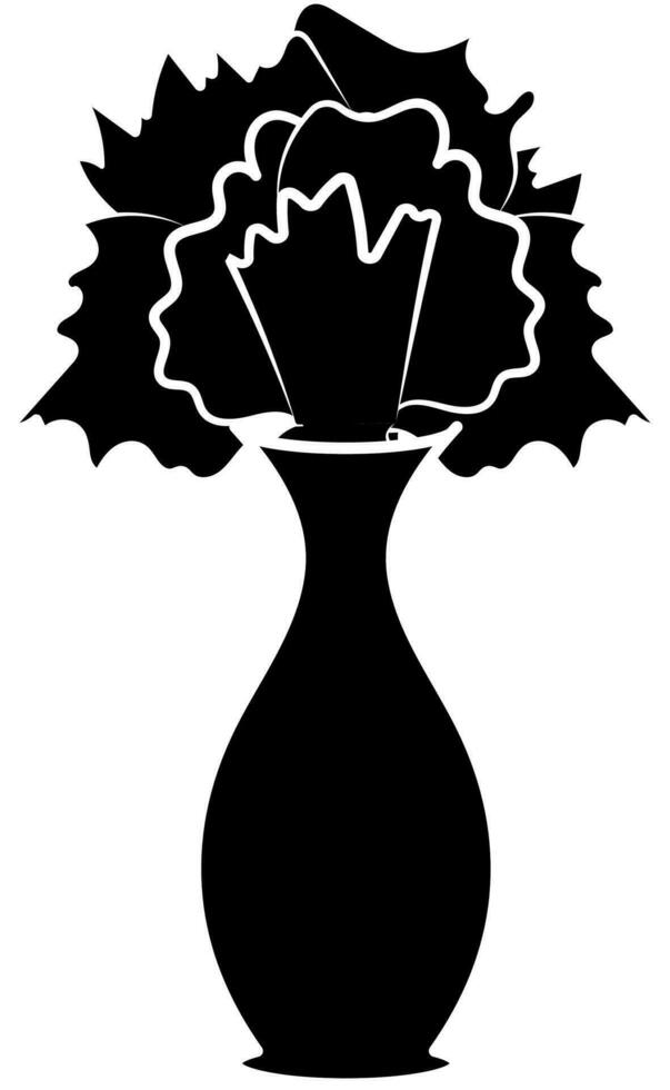 Flower Pot Or Vase Icon vector