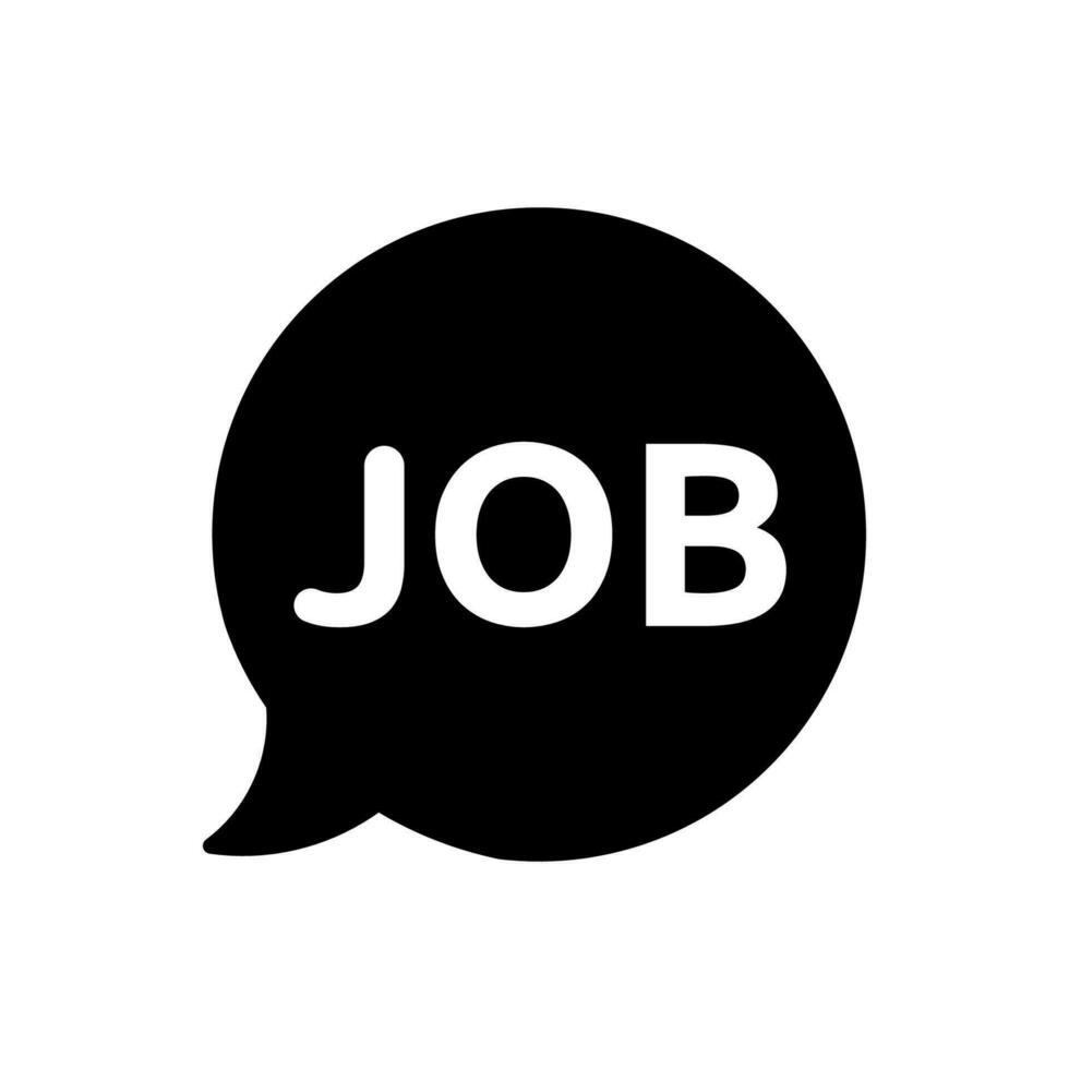 Job Question Icon vector