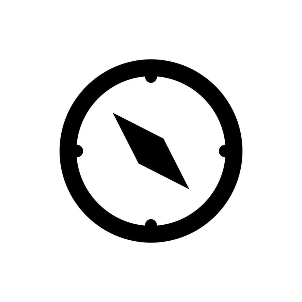 GPS Compass Icon vector