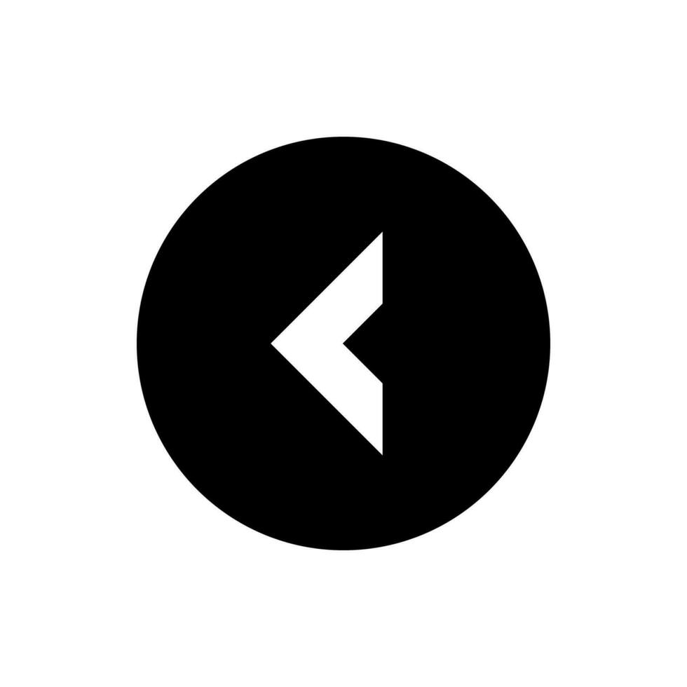 Previous Arrow Icon vector