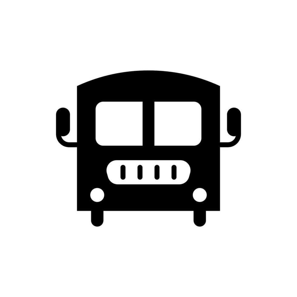 School Bus Icon vector