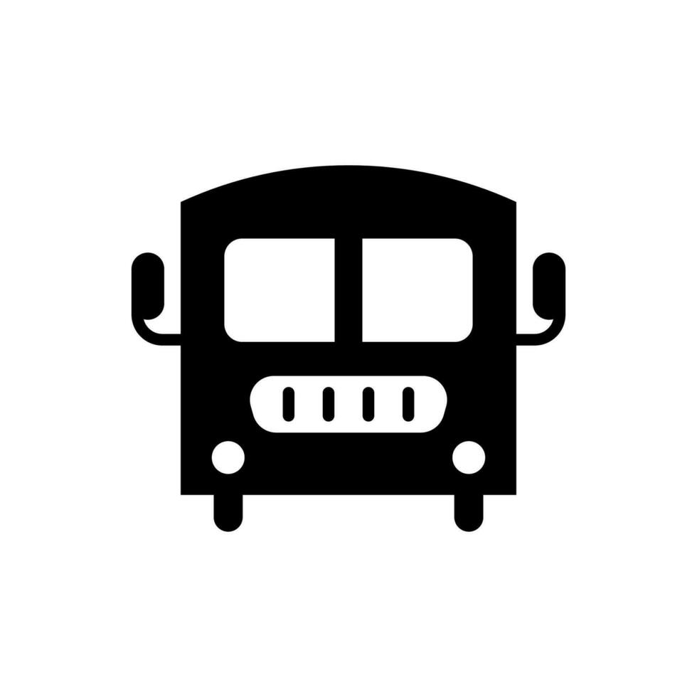 School Bus Icon vector