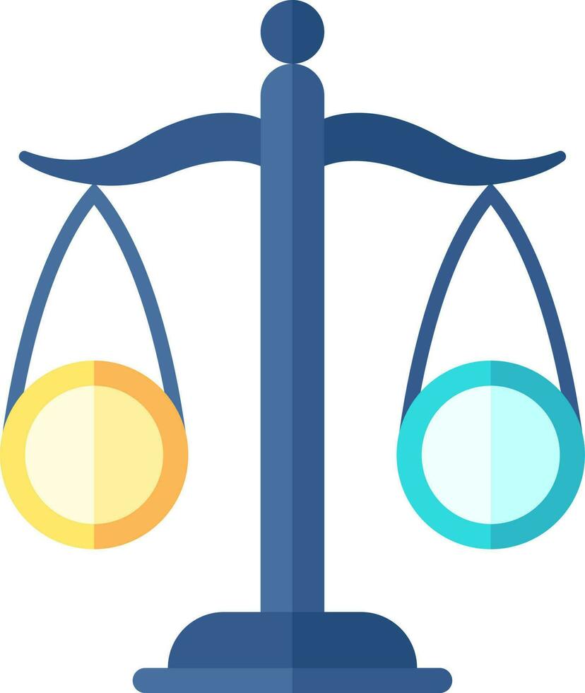 Economics Of Scale Icon In Colorful. vector