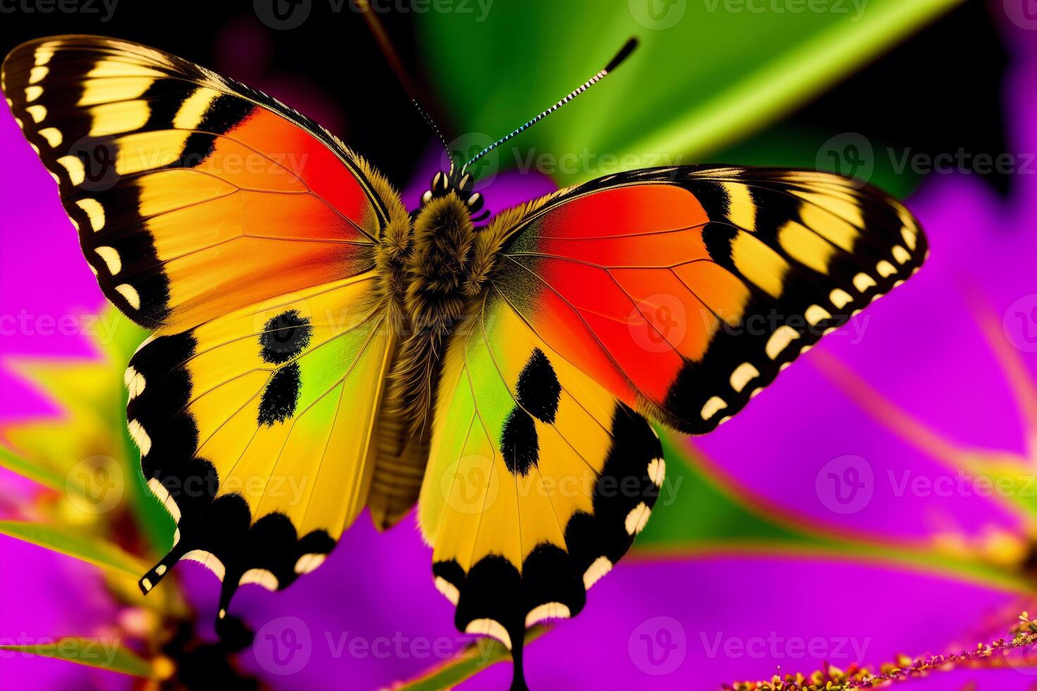 A beautiful colorful Butterfly. The Captivating Beauty of Butterflies. photo