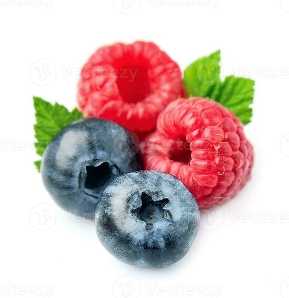Sweet berries mix . photo