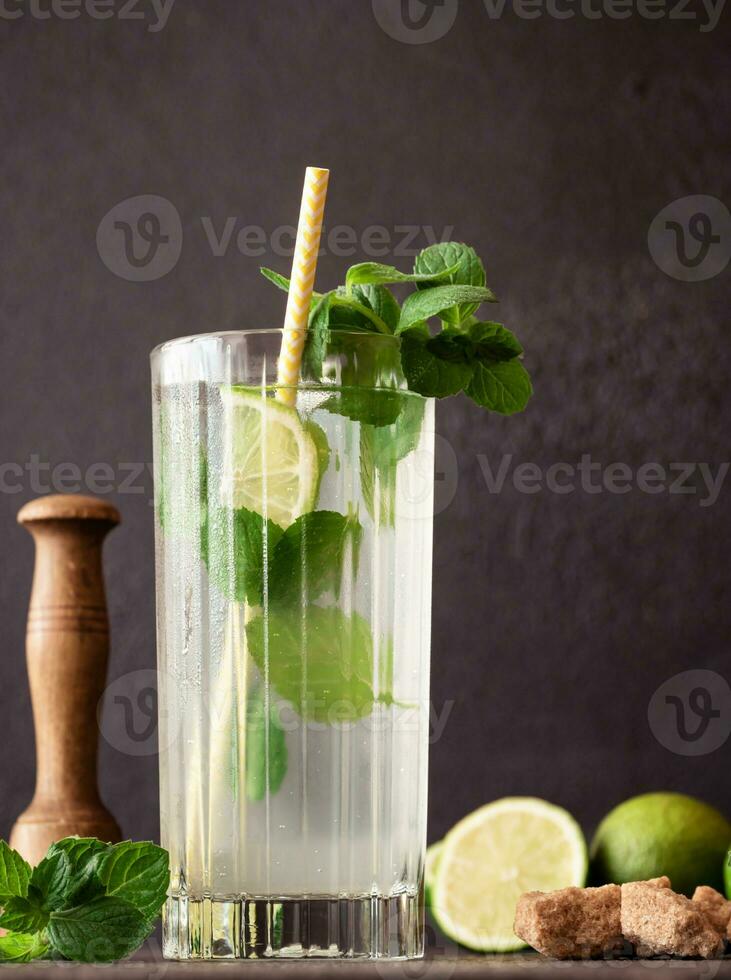 vaso de mojito foto