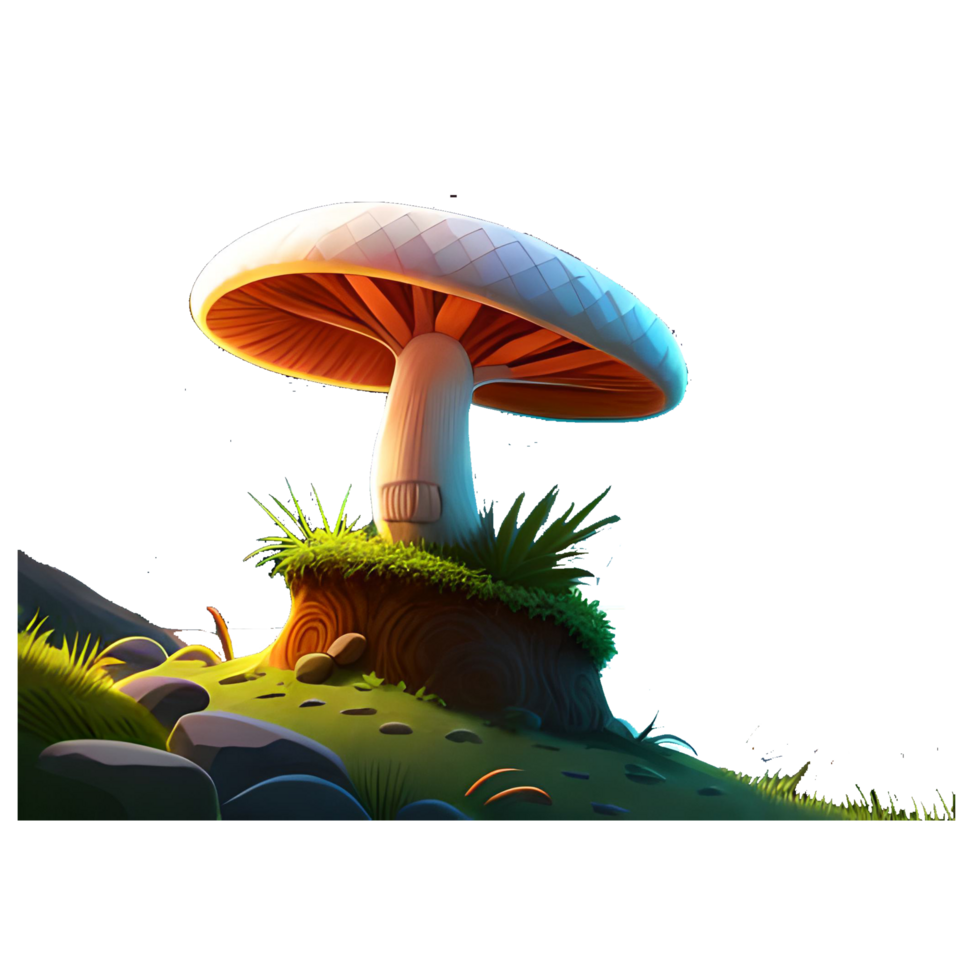 Discovering the Magic of Glowing Mushrooms png