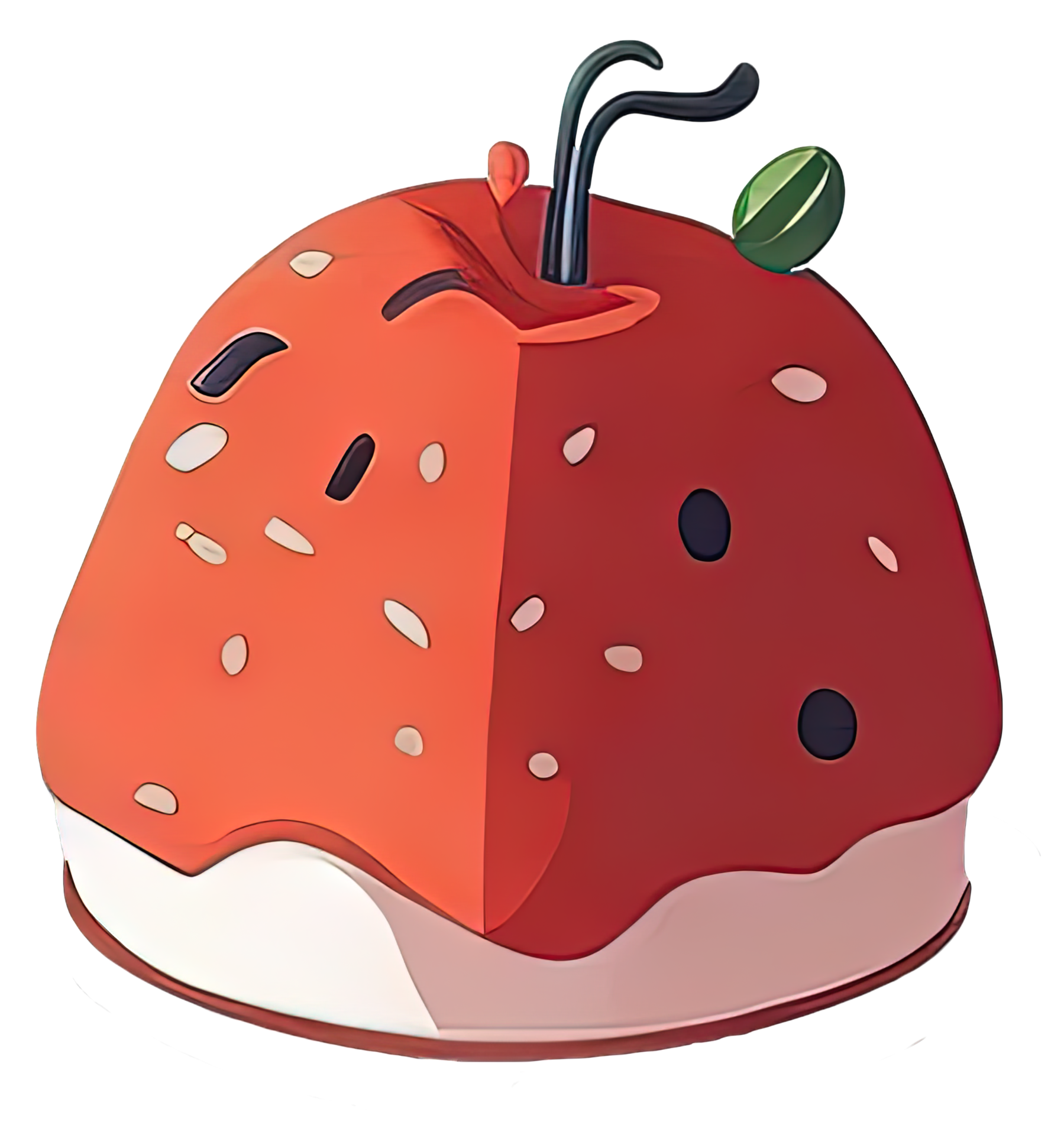 Sweet cake cartoon illustration. 24217938 PNG