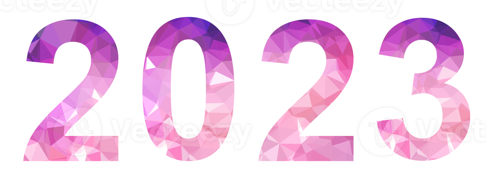 2023 pink polygon symbol png