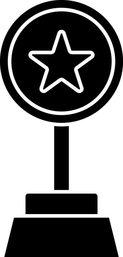 Isolated Trophy Icon vector