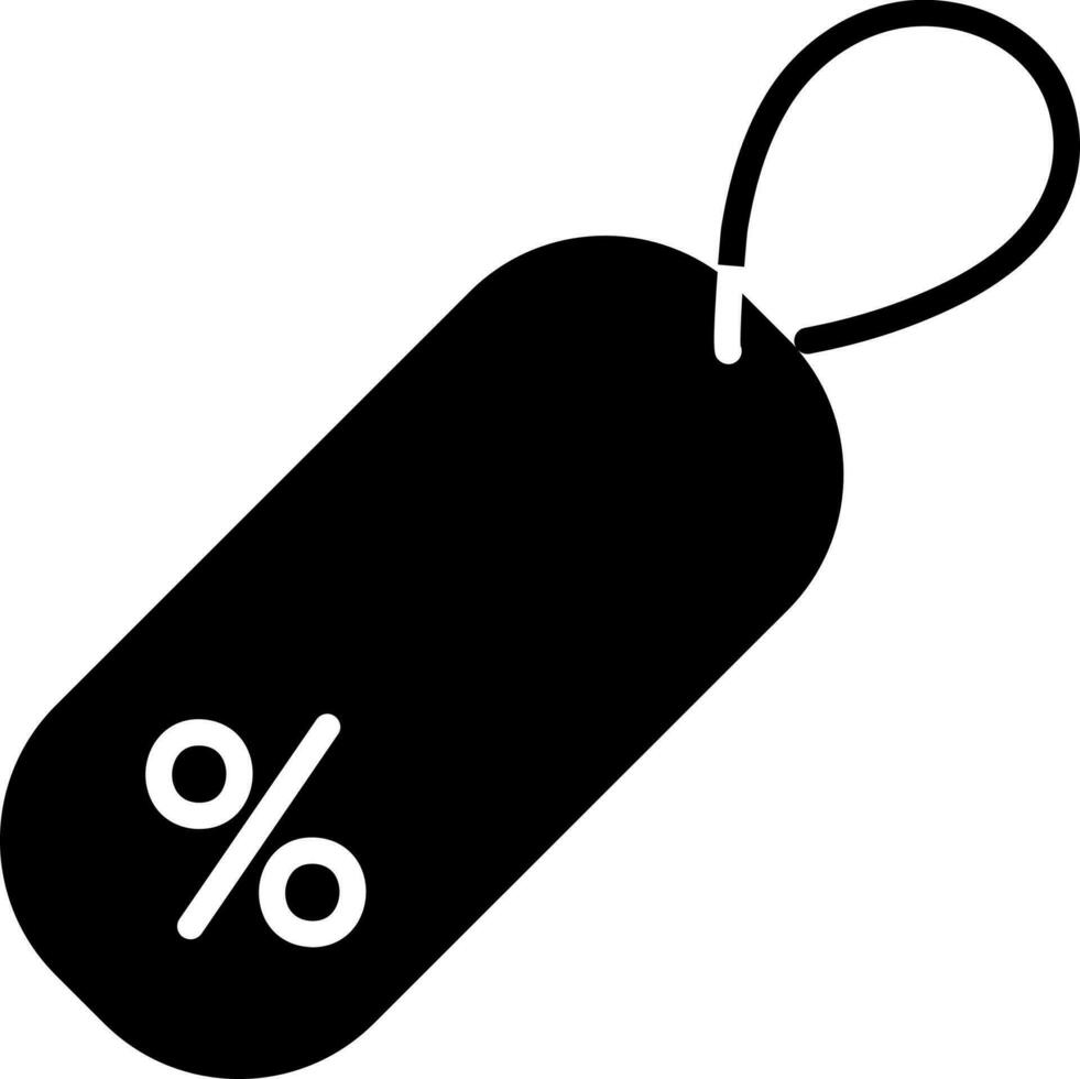 Percentage Tag Icon vector