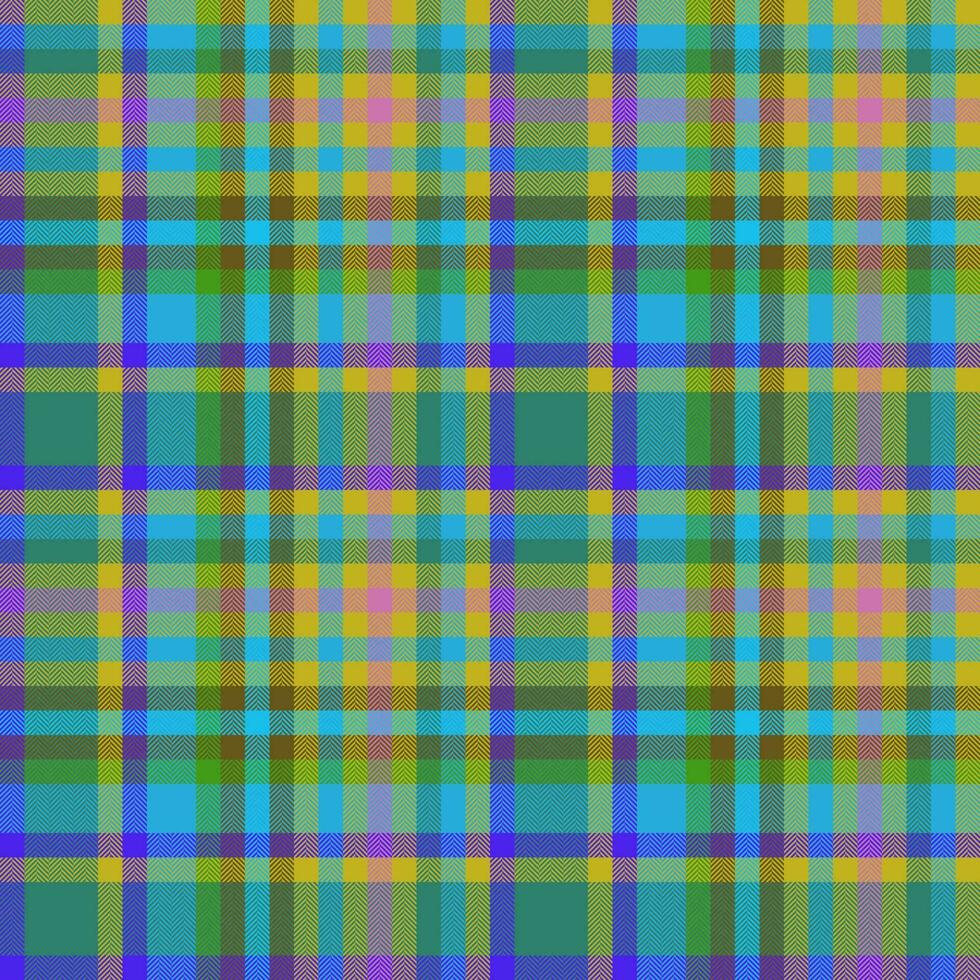 Fabric pattern textile of background tartan plaid with a texture check seamless vector. vector
