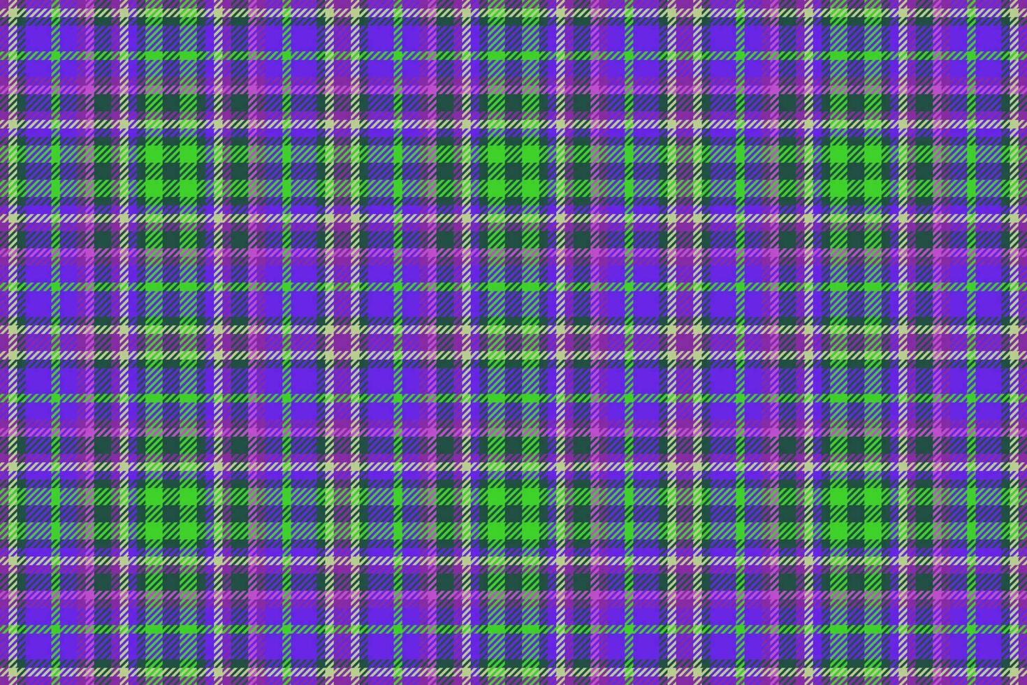 Seamless textile plaid of tartan check fabric with a pattern vector background texture.