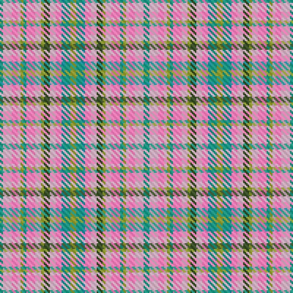 Tartan vector check of background pattern fabric with a seamless plaid textile texture.