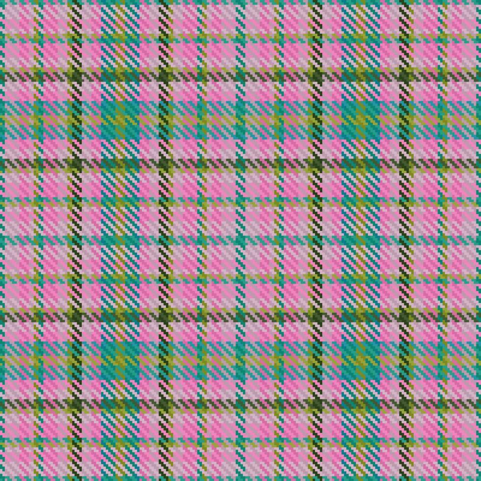 Tartan vector check of background pattern fabric with a seamless plaid textile texture.