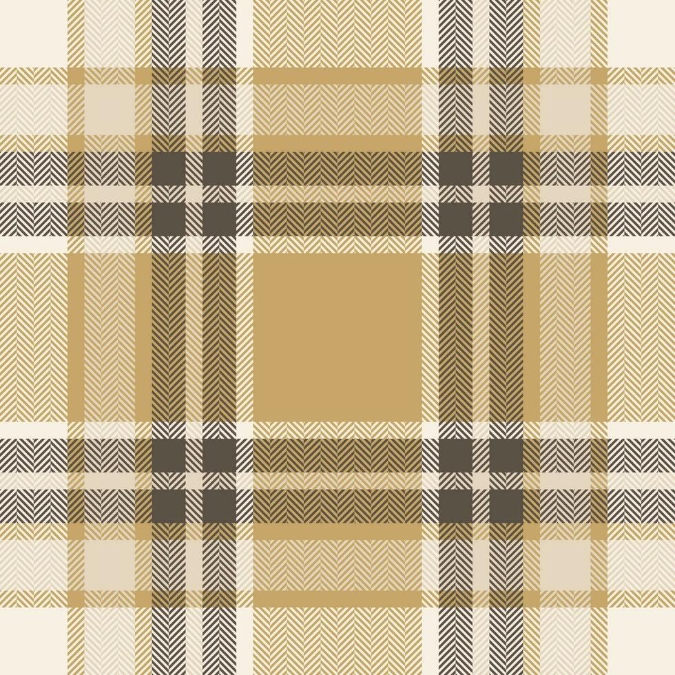Plaid check pattern. Seamless fabric texture. Tartan textile print. vector