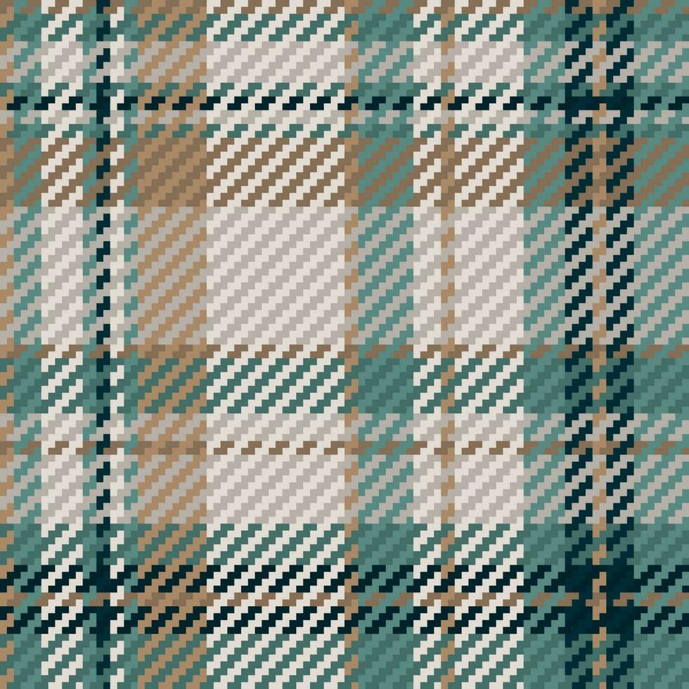Seamless pattern of scottish tartan plaid. Repeatable background with check fabric texture. Vector backdrop striped textile print.