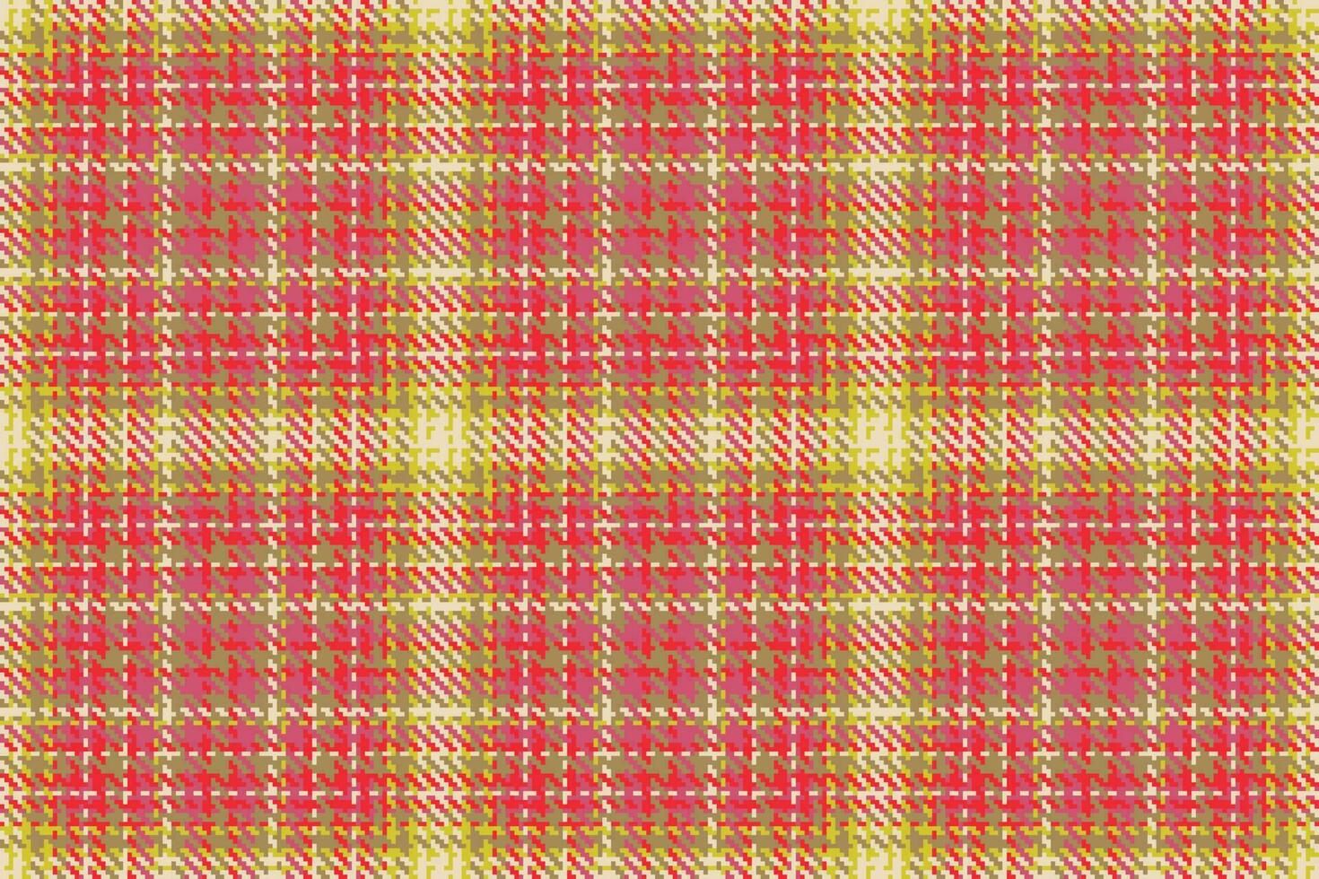Textile seamless pattern. Background vector fabric. Check texture tartan plaid.