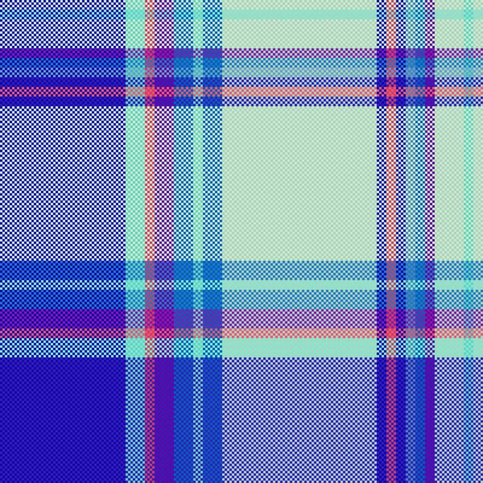 Background plaid check. Textile tartan fabric. Vector pattern texture seamless.