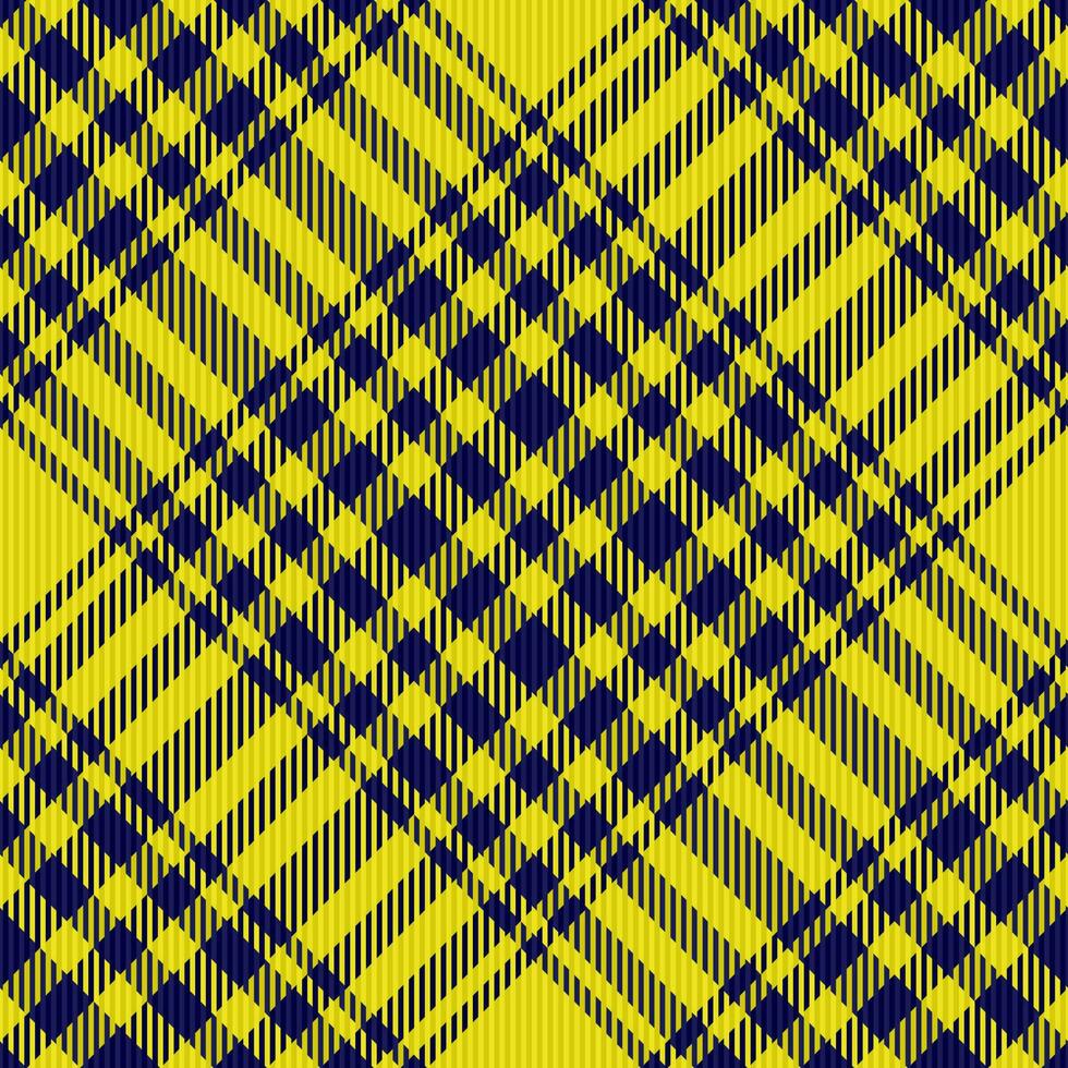 Textile vector check of fabric seamless pattern with a tartan plaid background texture.