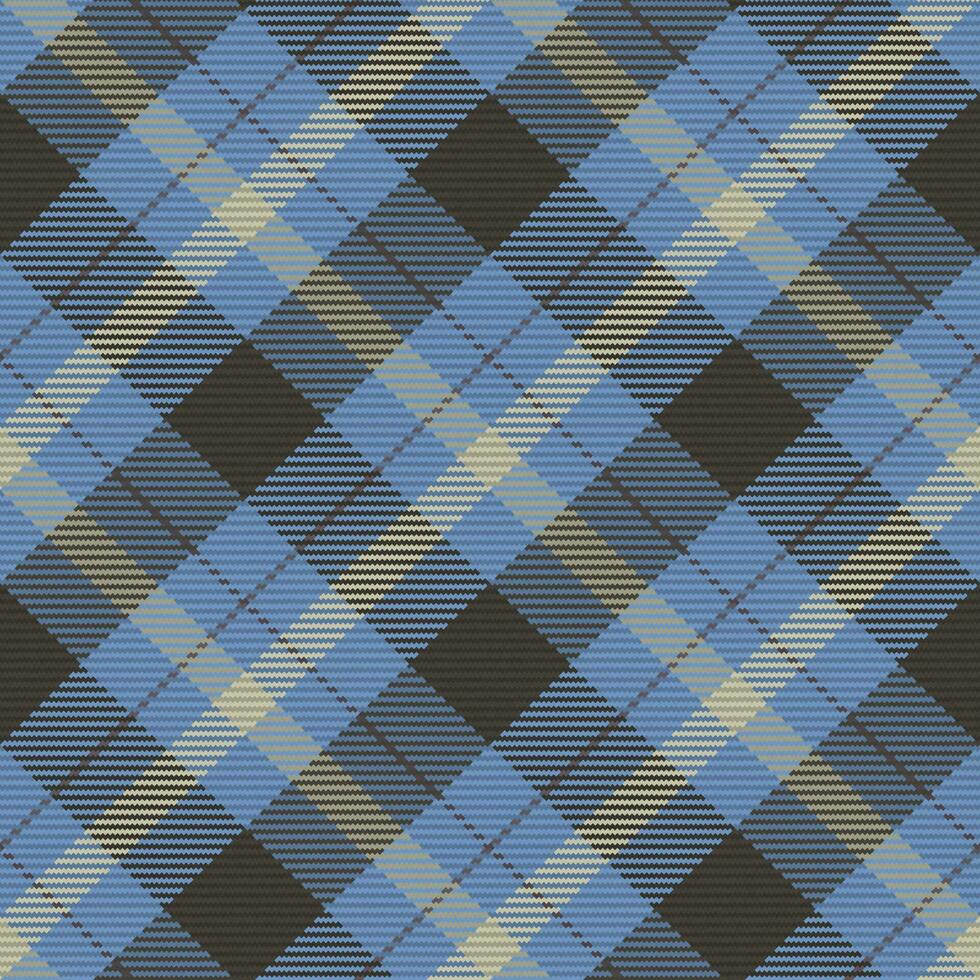 Seamless pattern of scottish tartan plaid. Repeatable background with check fabric texture. Vector backdrop striped textile print.
