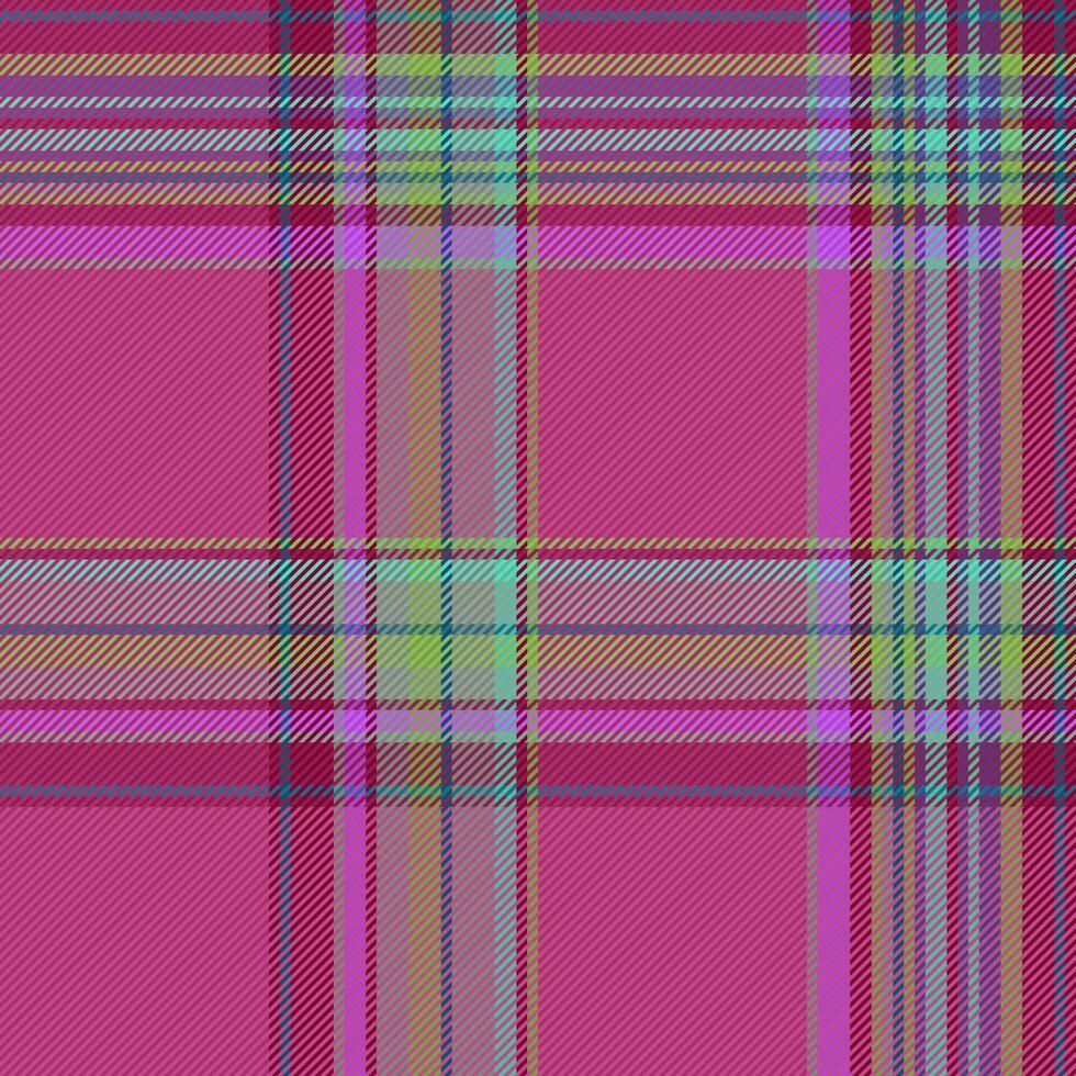 Background pattern texture of plaid fabric tartan with a seamless vector check textile.
