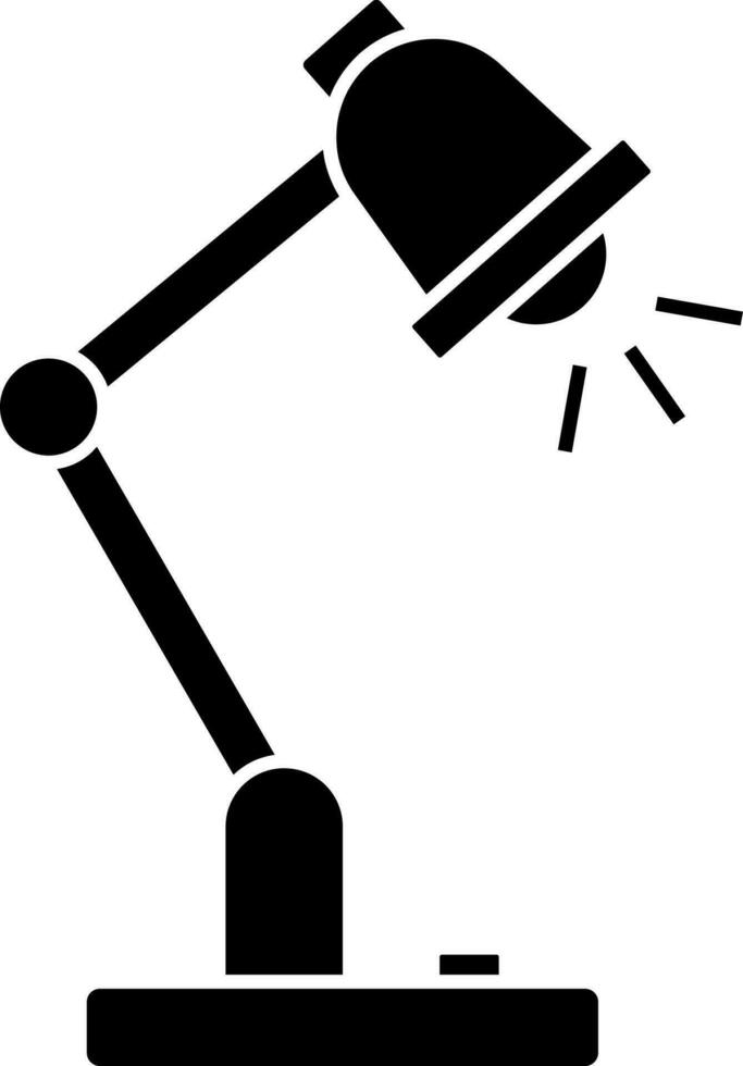 Table Lamp Icon vector