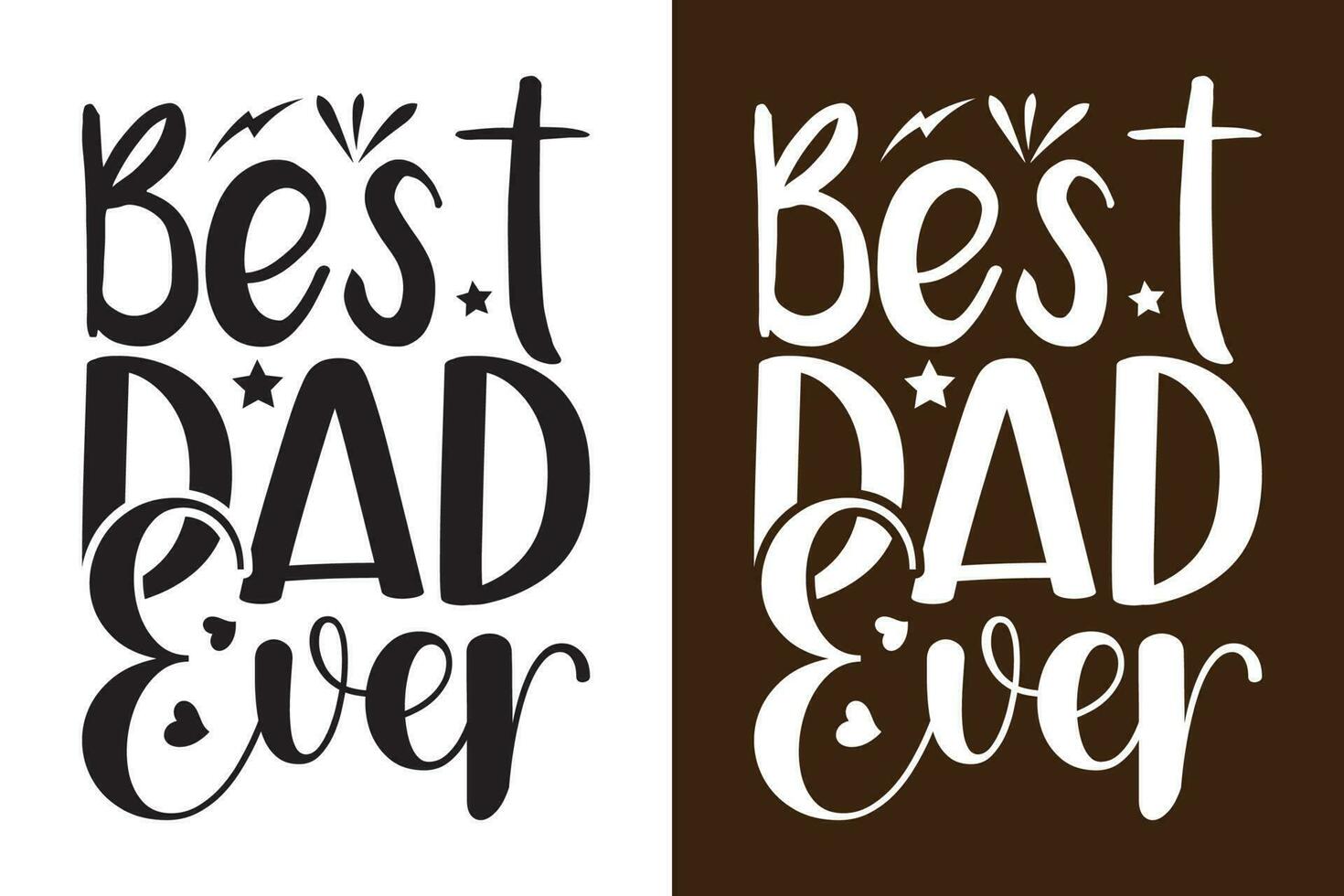 Best Dad Ever vector