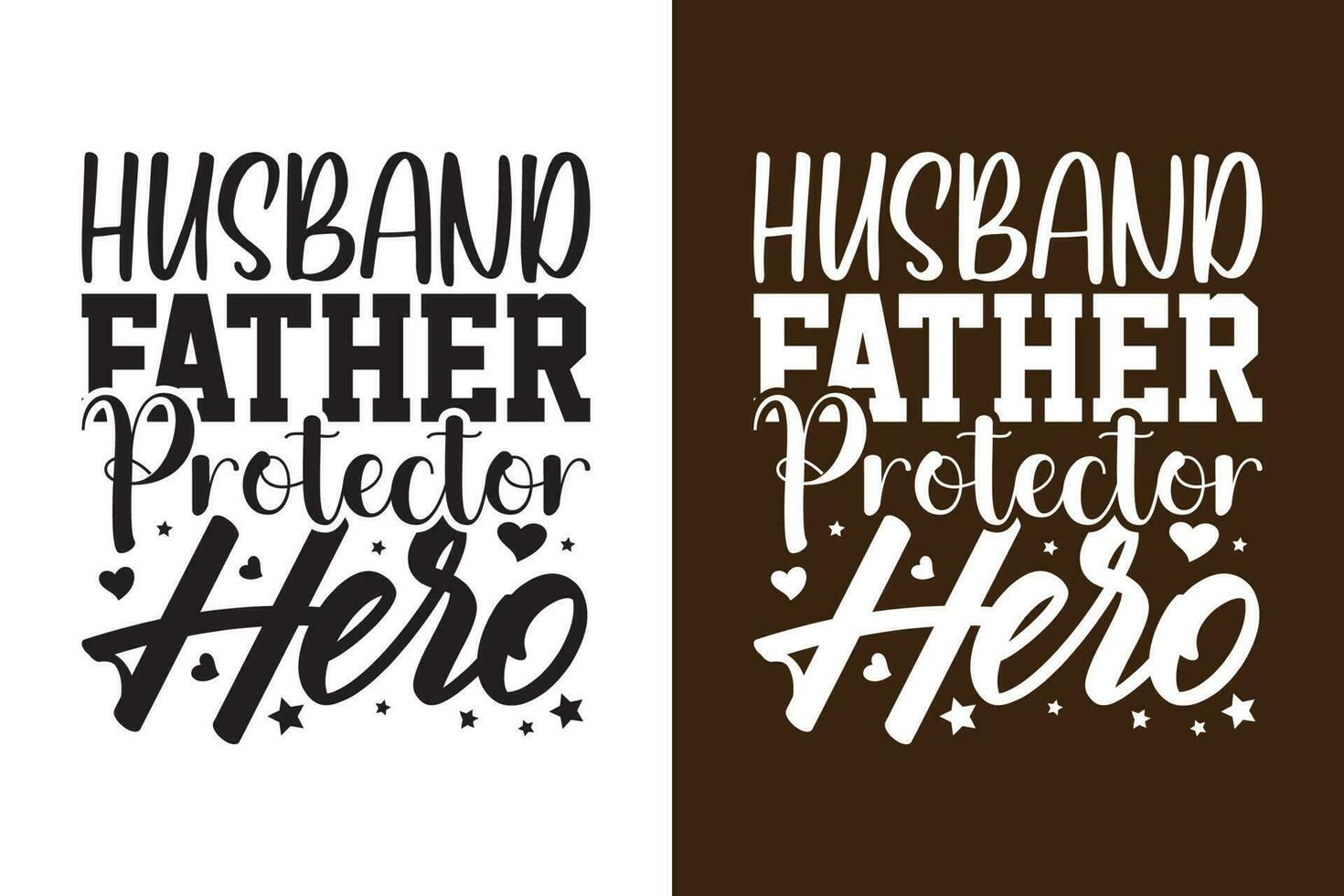 Husband Father Protector Hero vector