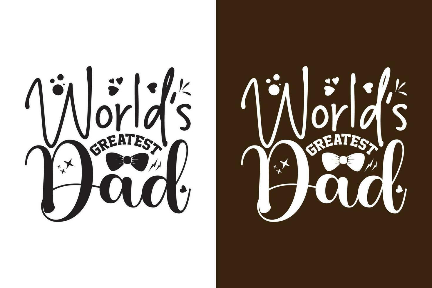 Worlds Greatest Dad vector