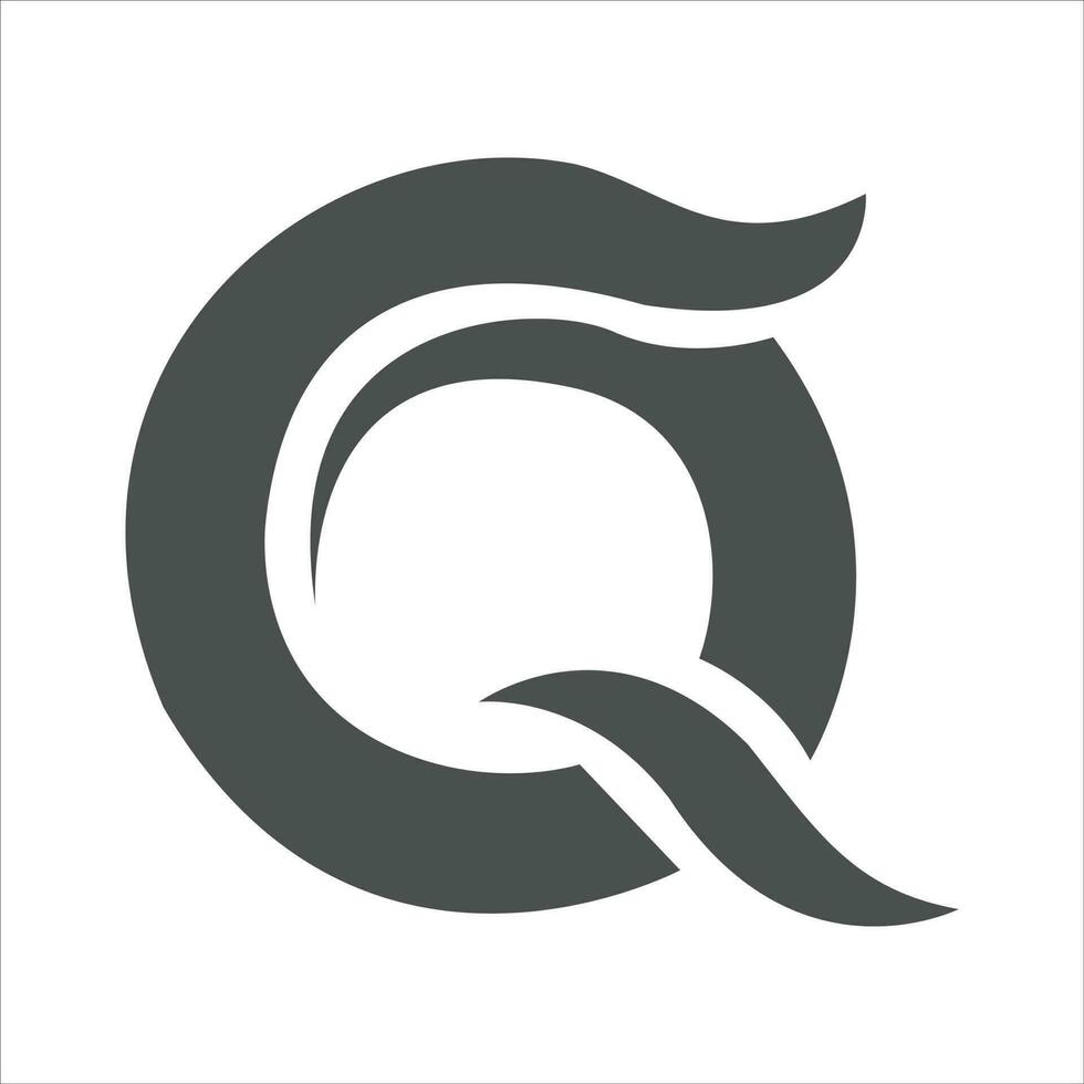 Letter Q logo design vector