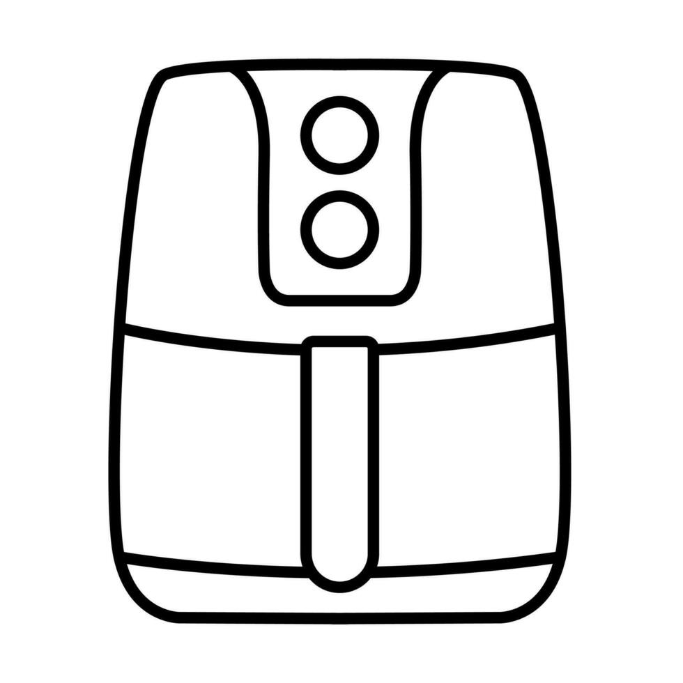 cooking air fryer appliance icon vector for graphic design, logo, website, social media, mobile app, UI illustration
