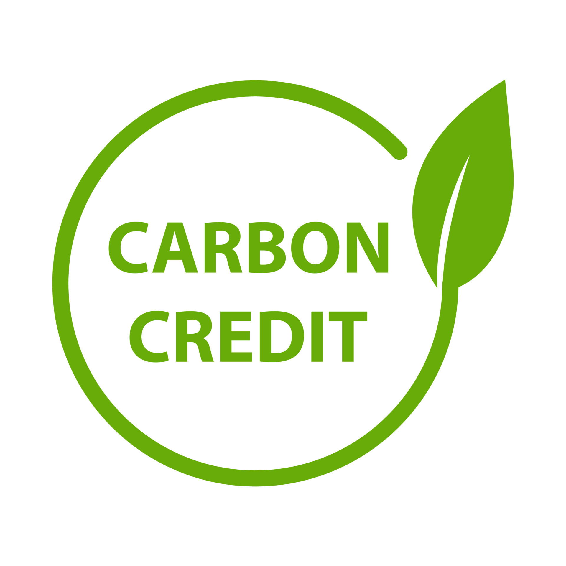 Carbon credit icon vector for graphic design, logo, website, social ...