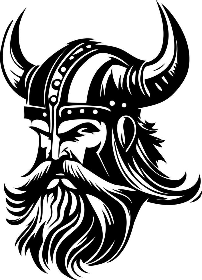 The Viking vector image