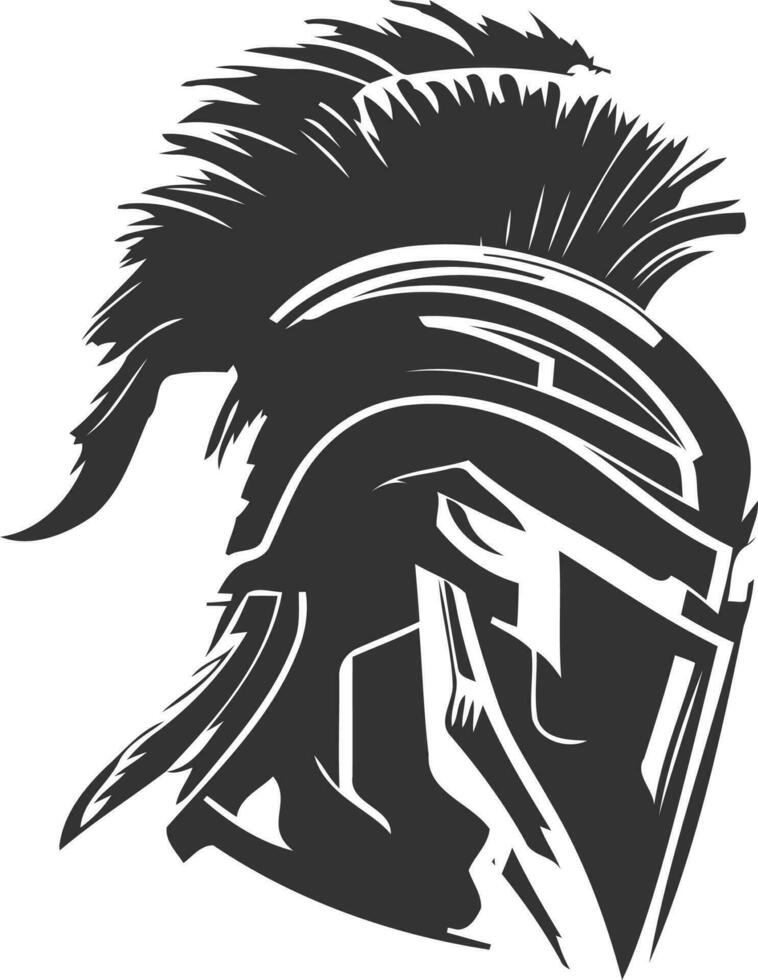 Spartan Warrior Vector Illustration