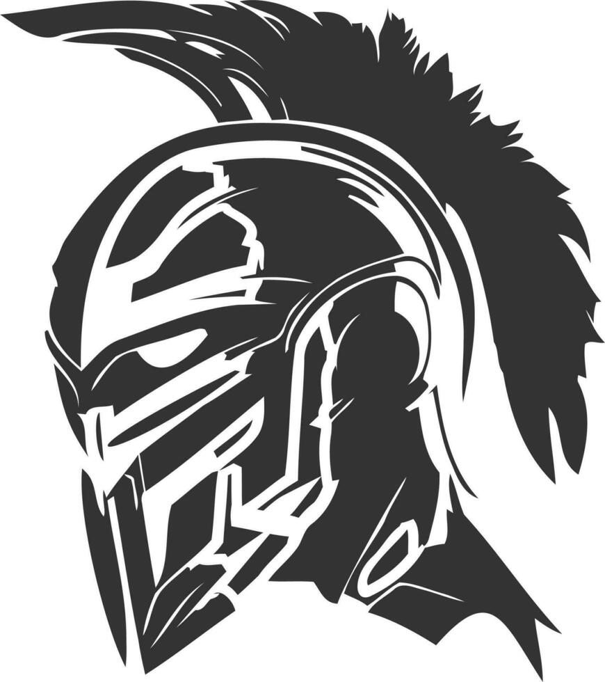 Spartan Warrior Vector Illustration