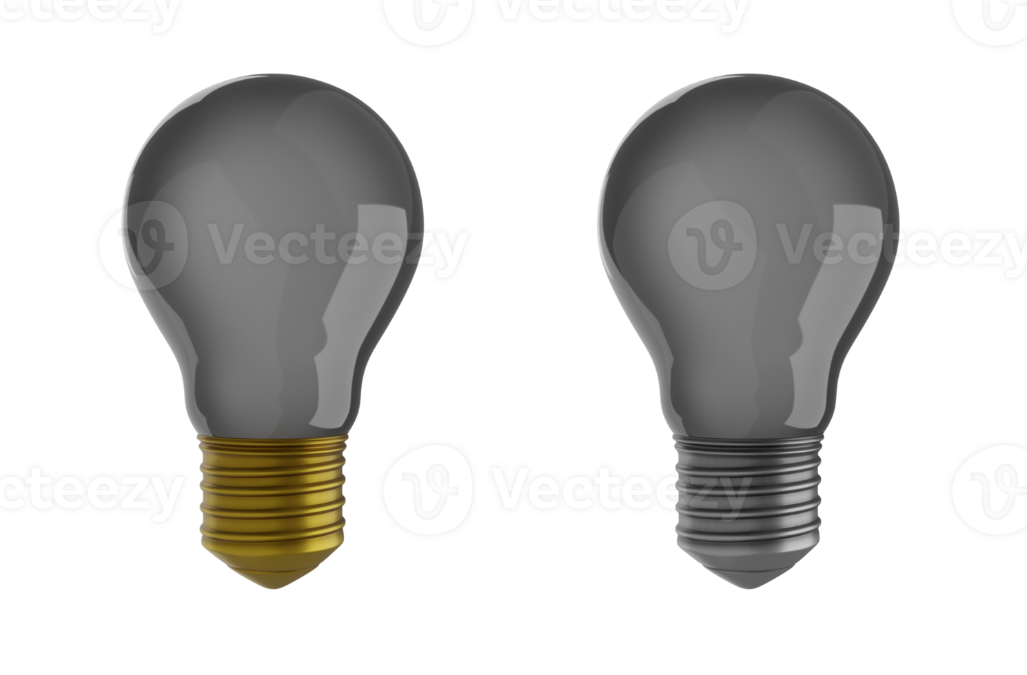 light bulb power 3d  icon object png