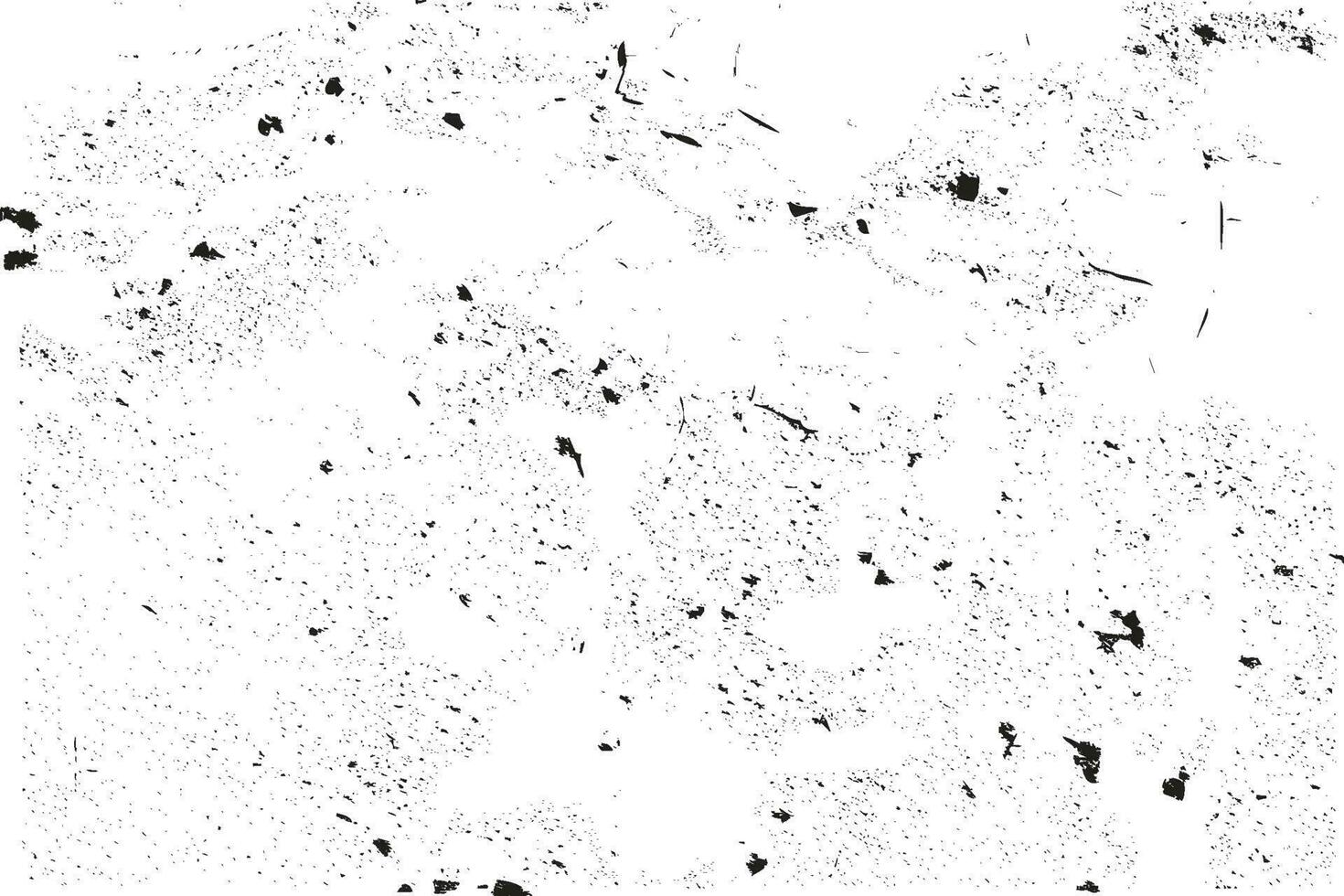 Abstract grain and dust grunge effect vector. Grainy surface texture vector on a white background. The distressed texture and rusty metal surface for backgrounds. Black and white dusty grunge effect.