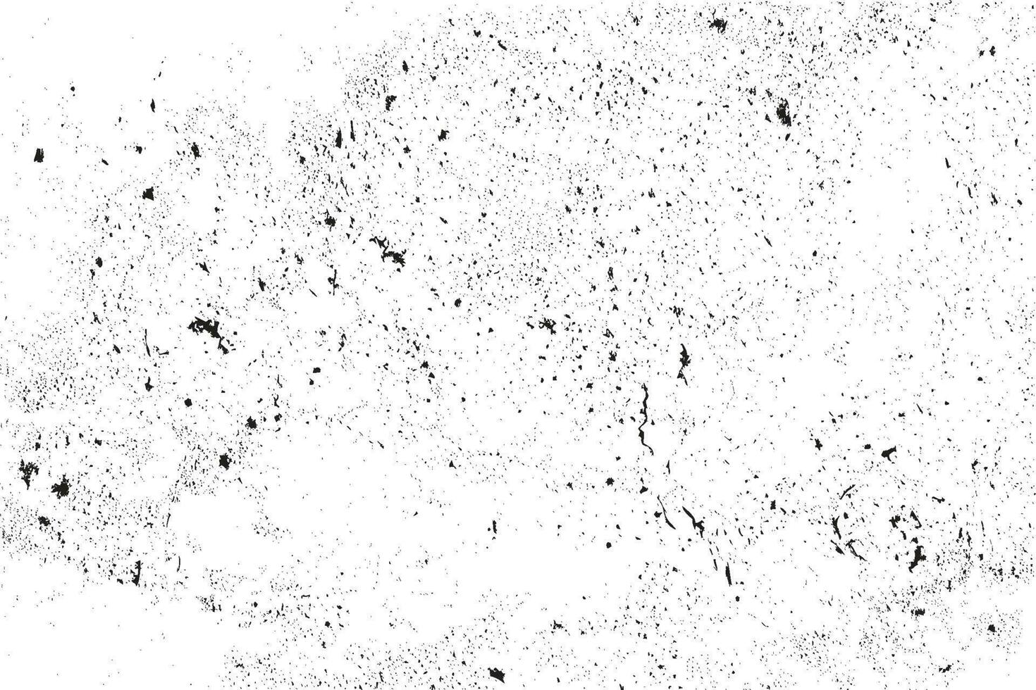 Grimy concrete wall texture vector for backgrounds. Abstract scratch and rust surface grunge effect. Texture on a white background. Dark gritty texture and dust background in black and white colors.