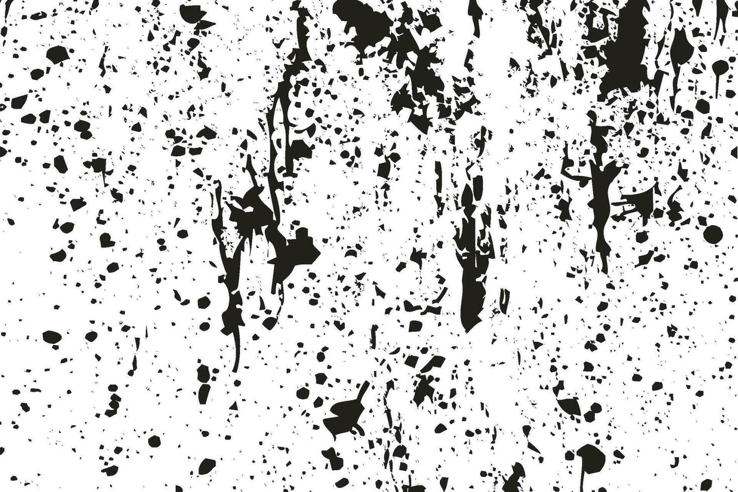 Metal and stained wall surface texture design. Rusty stained surface and concrete texture vector. Black and white grimy wall texture vector. Abstract grain and dust background grunge effect. vector