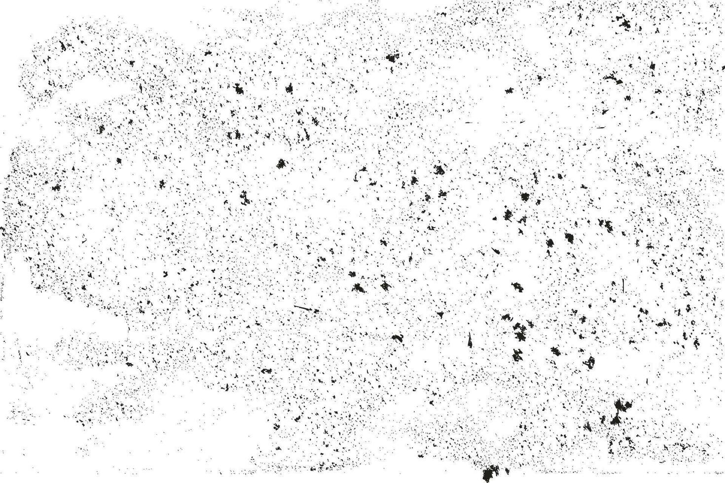 Distressed grain and dust background vector. Grainy surface texture vector on a white background. Gritty surface texture and rusty metal surface for backgrounds. Black and white dusty grunge effect.