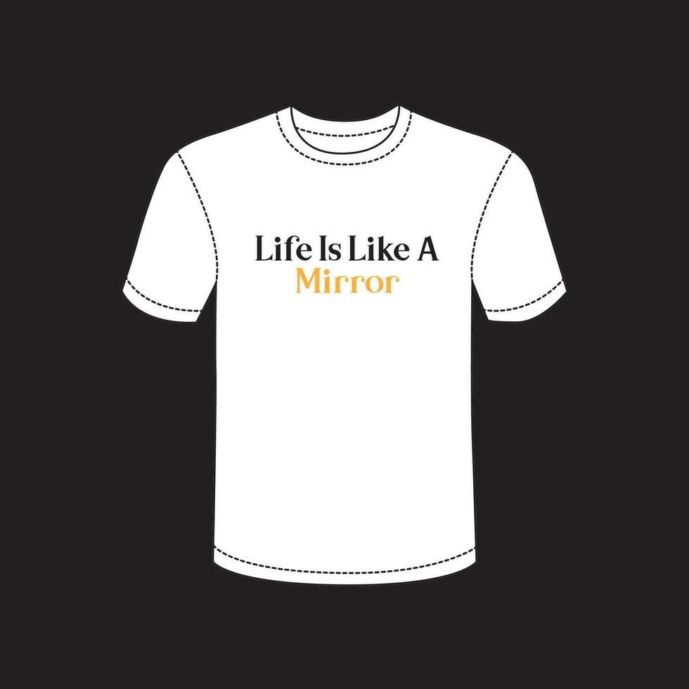 Vector typography t shirt design