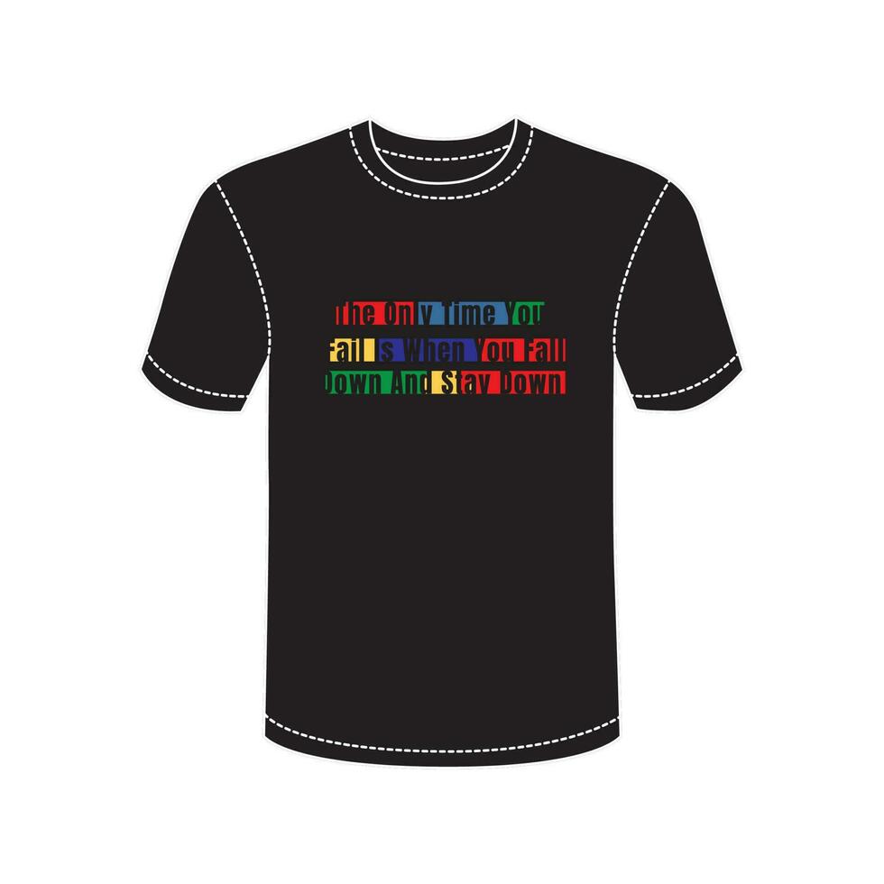 Vector typography t shirt design