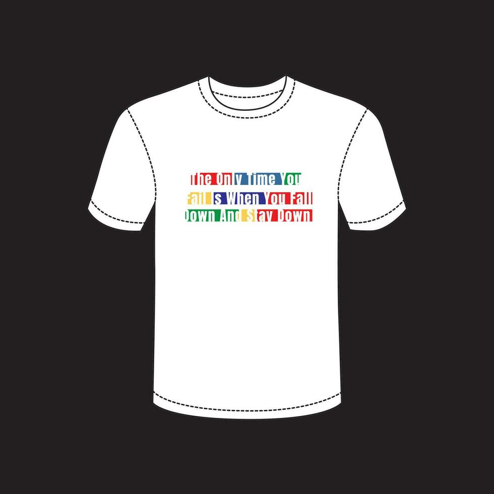 Vector typography t shirt design