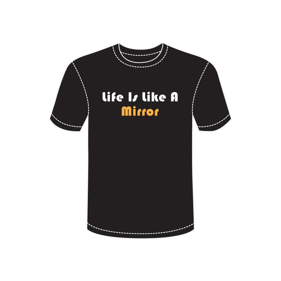 Vector typography t shirt design