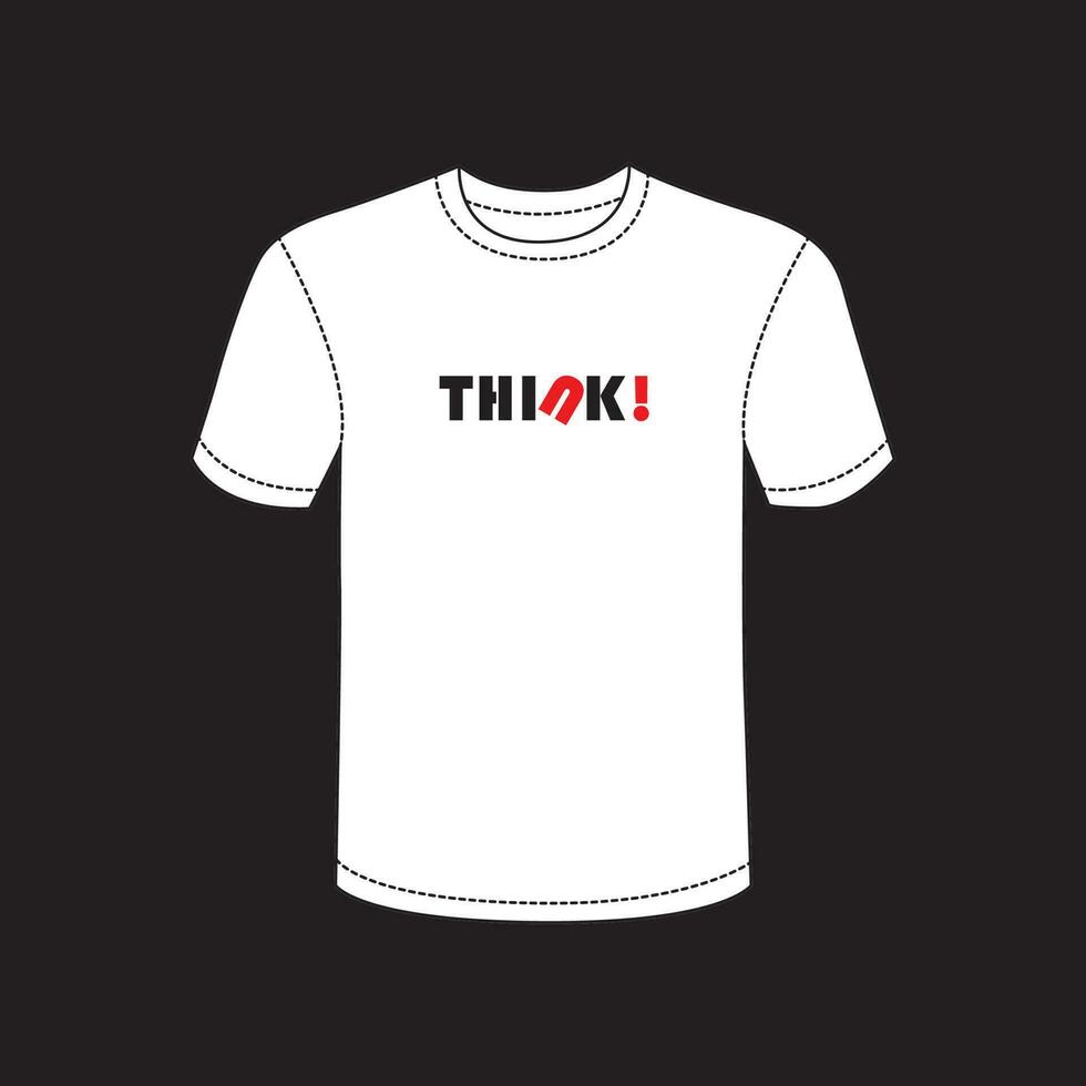 Vector typography t shirt design