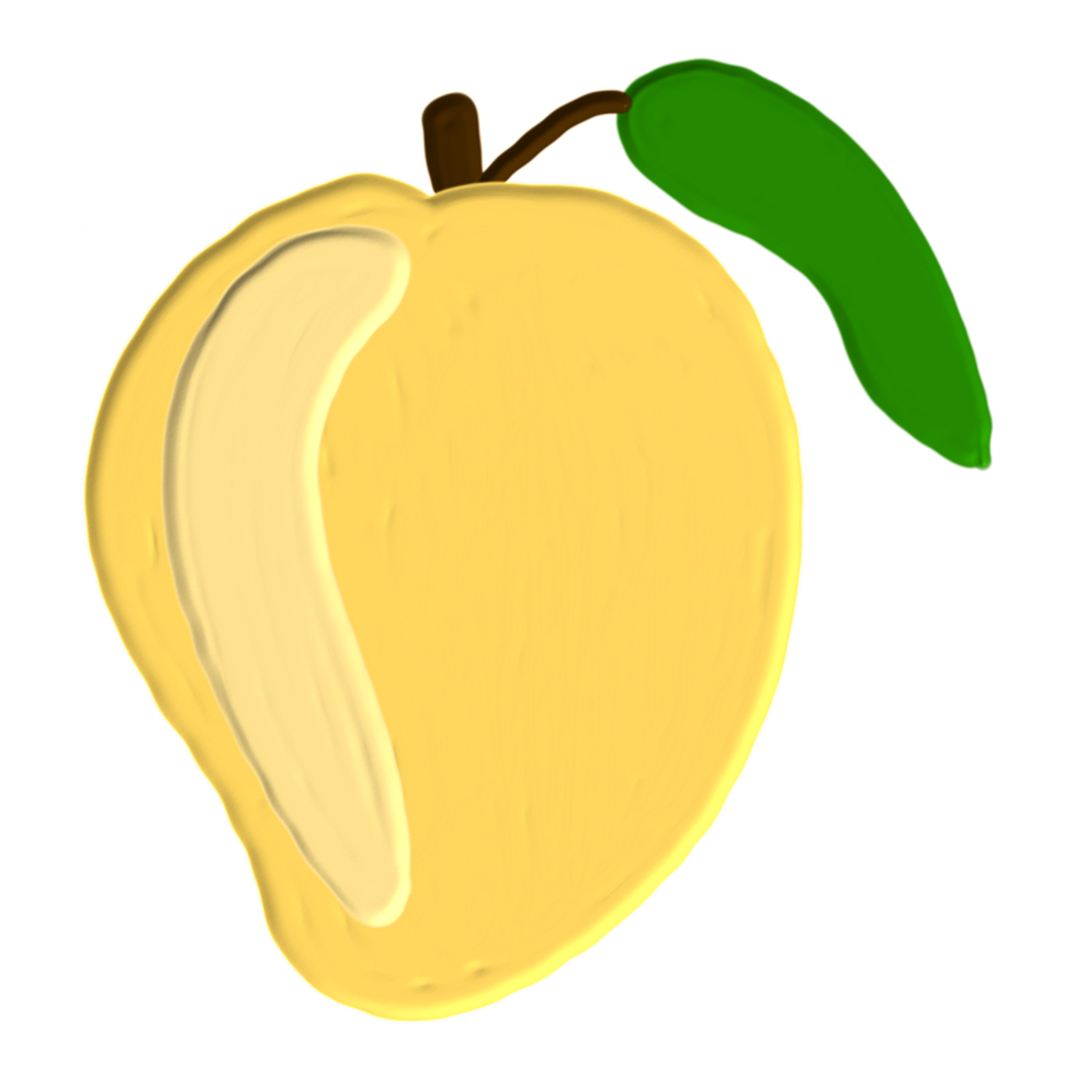 mano dibujado linda frutas png